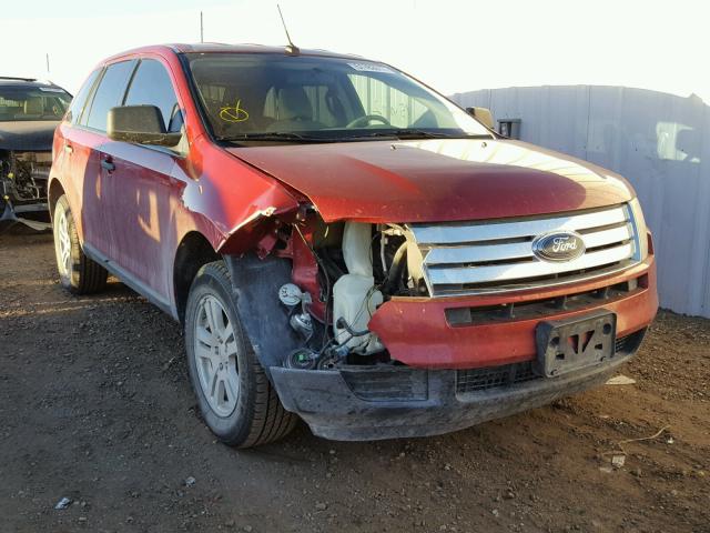 2FMDK36CX8BA05498 - 2008 FORD EDGE SE RED photo 1