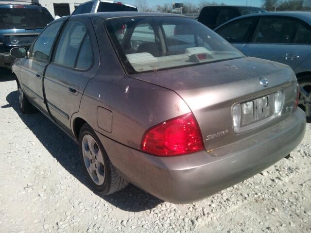 3N1CB51DX5L528776 - 2005 NISSAN SENTRA 1.8 BEIGE photo 3