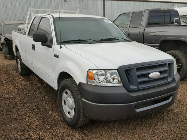 1FTRX12W37KD19160 - 2007 FORD F150 WHITE photo 1