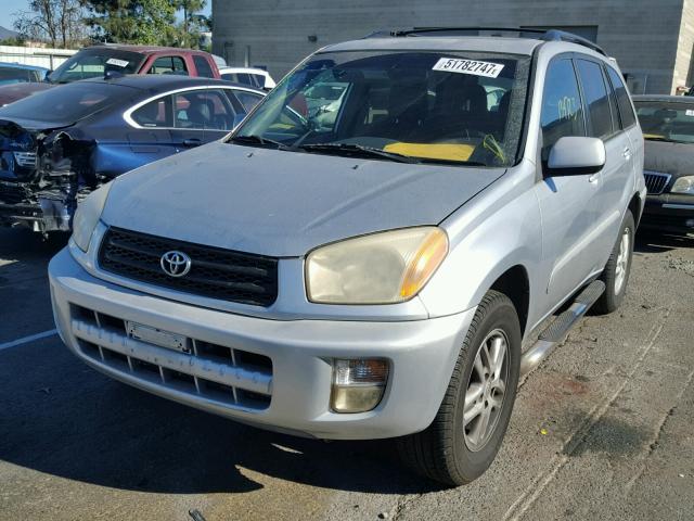 JTEGH20V320070024 - 2002 TOYOTA RAV4 SILVER photo 2