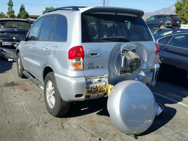 JTEGH20V320070024 - 2002 TOYOTA RAV4 SILVER photo 3