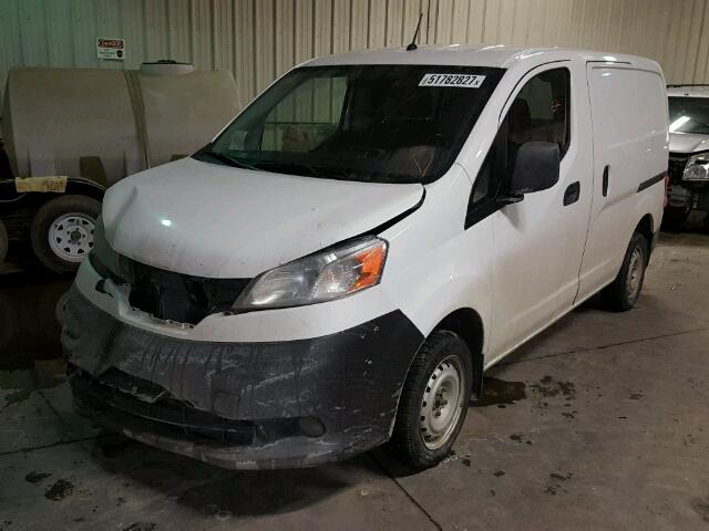 3N6CM0KN8FK703824 - 2015 NISSAN NV200 2.5S WHITE photo 2