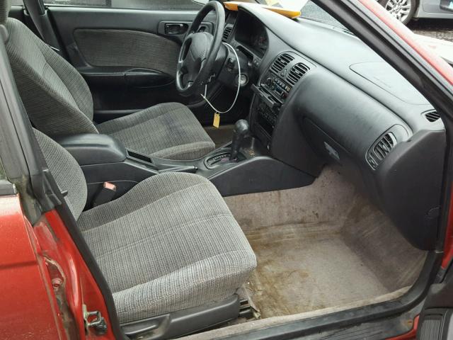 4S3BK4352W7302312 - 1998 SUBARU LEGACY L RED photo 5