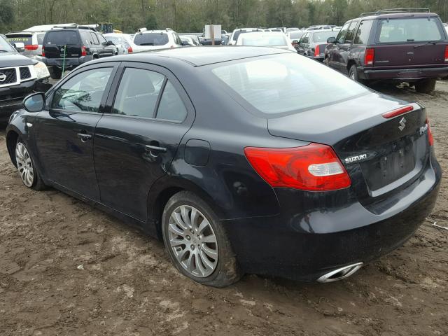 JS2RE9A35A6101593 - 2010 SUZUKI KIZASHI SE BLACK photo 3