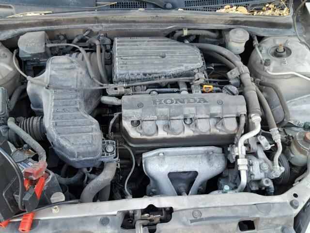 1HGES16592L002969 - 2002 HONDA CIVIC LX BEIGE photo 7