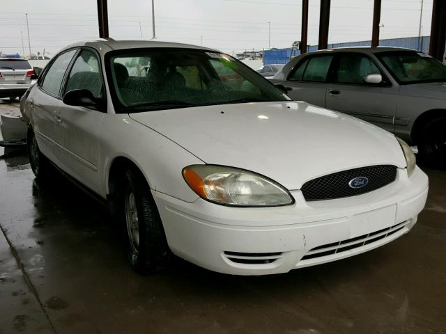 1FAFP53285A304488 - 2005 FORD TAURUS SE WHITE photo 1