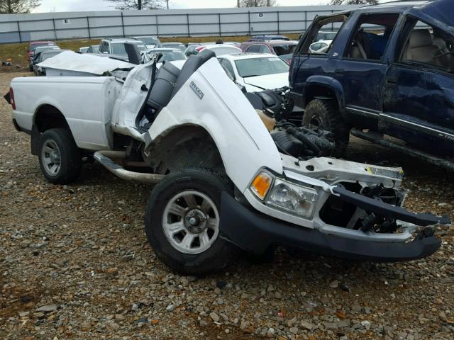 1FTYR10D49PA25599 - 2009 FORD RANGER WHITE photo 1