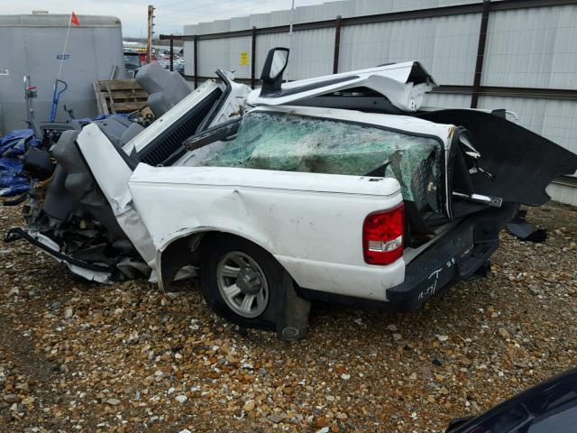 1FTYR10D49PA25599 - 2009 FORD RANGER WHITE photo 3