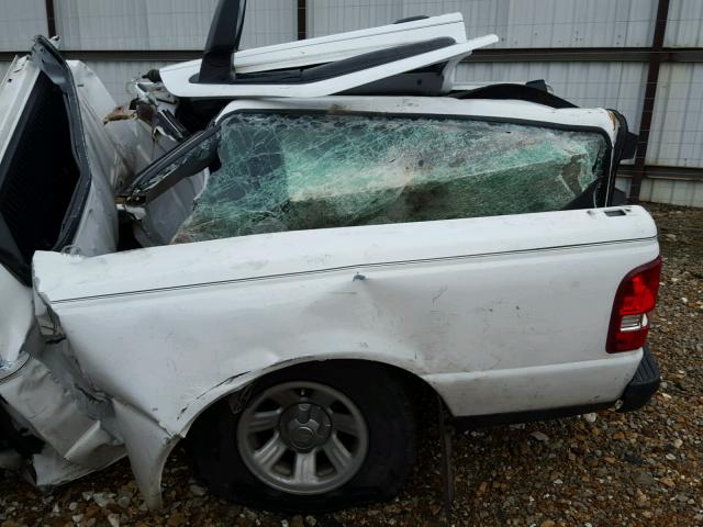 1FTYR10D49PA25599 - 2009 FORD RANGER WHITE photo 6