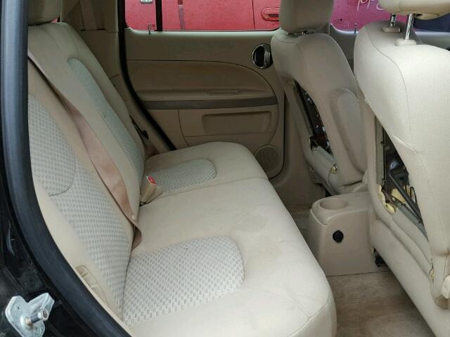 3GNDA13D26S566592 - 2006 CHEVROLET HHR LS BLACK photo 6