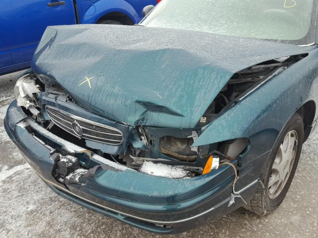 2G4WB52K7X1509089 - 1999 BUICK REGAL LS GREEN photo 9