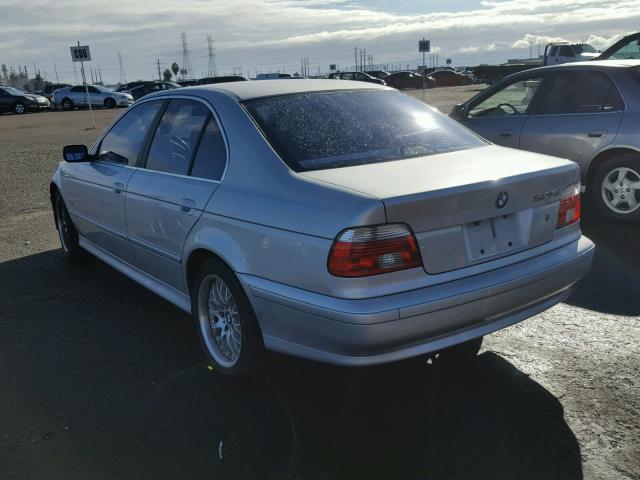 WBADT43471GF59598 - 2001 BMW 525 I AUTO GRAY photo 3