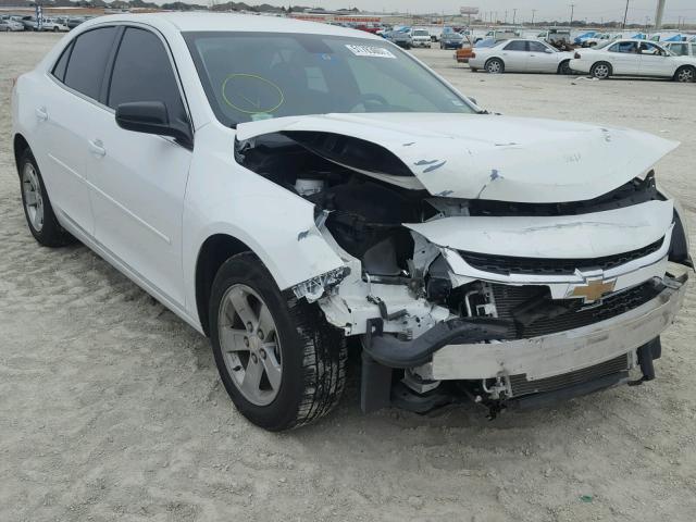 1G11B5SL1FF352103 - 2015 CHEVROLET MALIBU LS WHITE photo 1