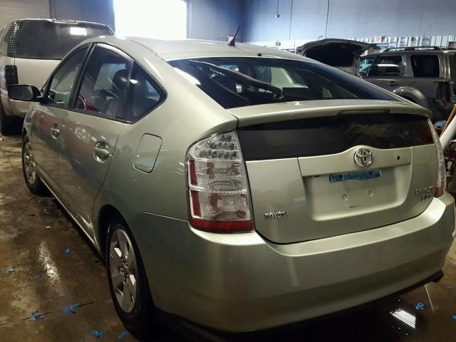 JTDKB20U963153856 - 2006 TOYOTA PRIUS GREEN photo 3