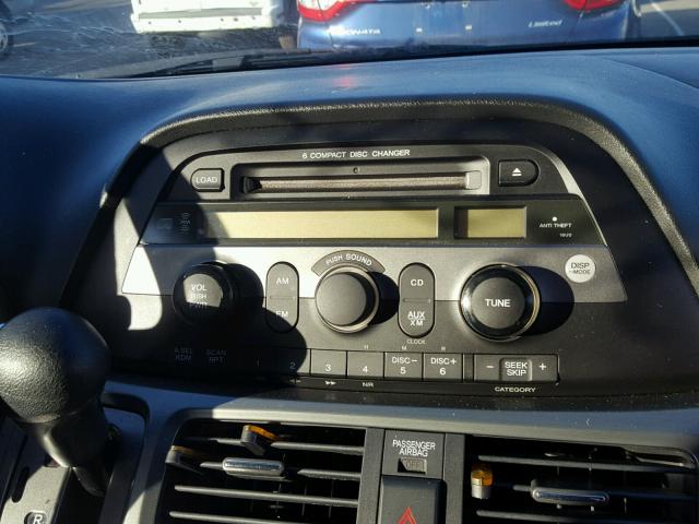 5FNRL38406B053864 - 2006 HONDA ODYSSEY EX GRAY photo 9