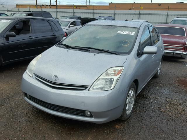 JTDKB20U353014613 - 2005 TOYOTA PRIUS SILVER photo 2