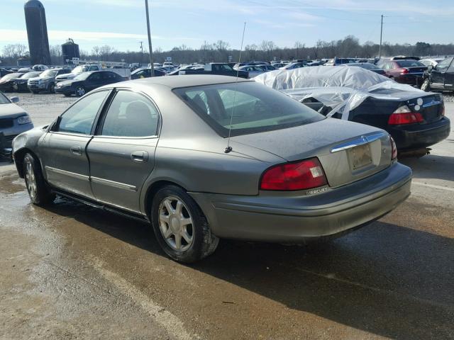 1MEFM55S53A631782 - 2003 MERCURY SABLE LS P GRAY photo 3