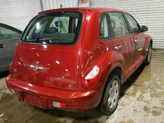 3A4FY58B56T249034 - 2006 CHRYSLER PT CRUISER RED photo 4