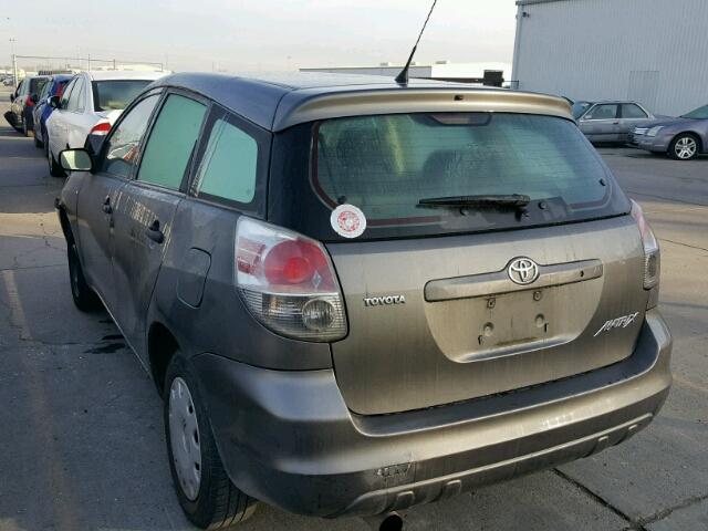 2T1KR32EX7C650348 - 2007 TOYOTA COROLLA MA GRAY photo 3