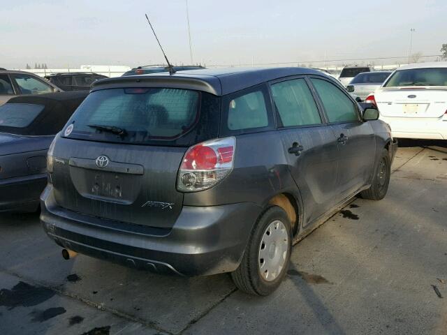 2T1KR32EX7C650348 - 2007 TOYOTA COROLLA MA GRAY photo 4