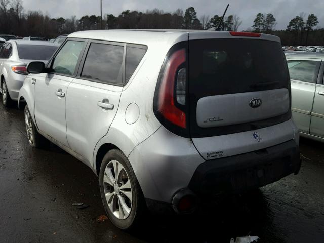 KNDJP3A5XG7852112 - 2016 KIA SOUL + SILVER photo 3