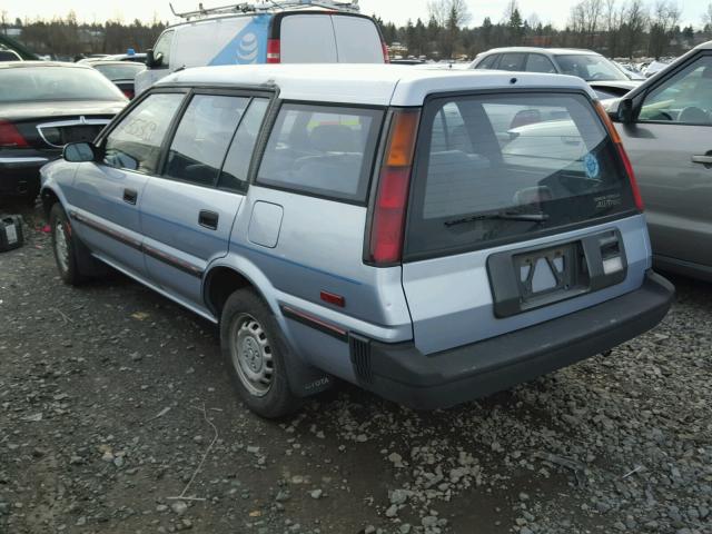 JT2AE94V1J0014838 - 1988 TOYOTA COROLLA DL BLUE photo 3