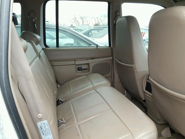 1FMDU34EXVZC08950 - 1997 FORD EXPLORER WHITE photo 6