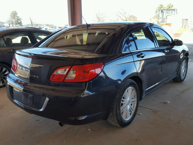 1C3LC56K48N101801 - 2008 CHRYSLER SEBRING TO BLACK photo 4