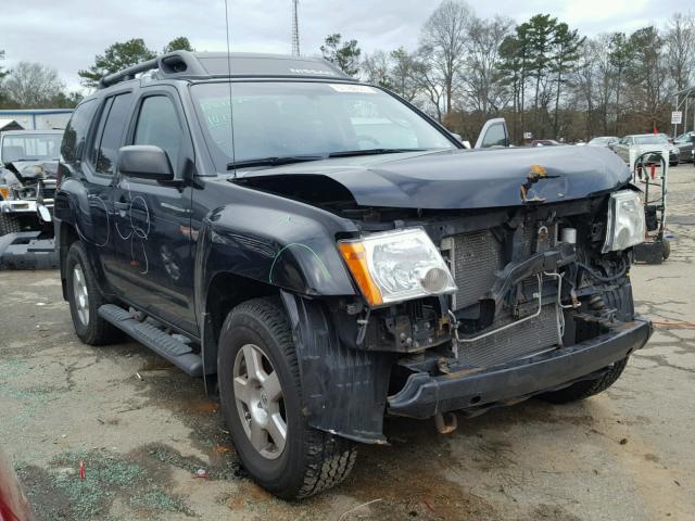 5N1AN08W27C545250 - 2007 NISSAN XTERRA OFF BLACK photo 1