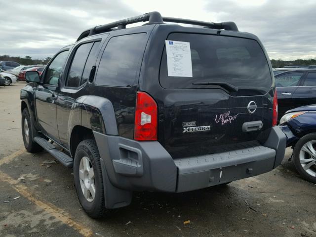 5N1AN08W27C545250 - 2007 NISSAN XTERRA OFF BLACK photo 3