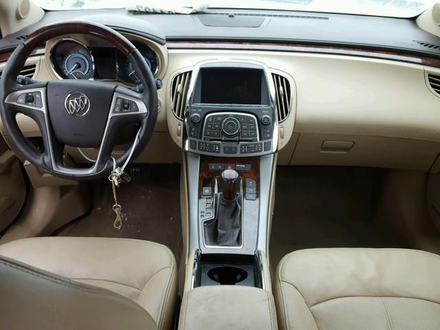 1G4GH5E37CF126408 - 2012 BUICK LACROSSE P BEIGE photo 9