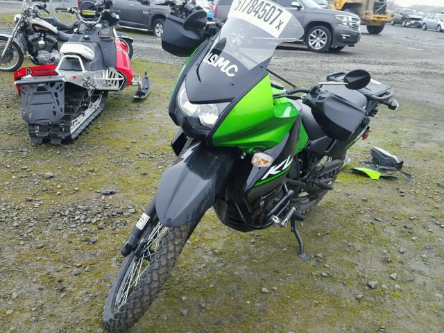 JKAKLEE11FDA80275 - 2015 KAWASAKI KL650 E GREEN photo 2