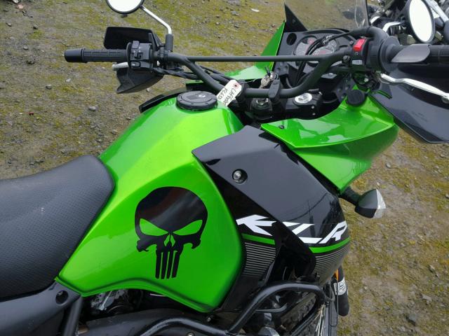 JKAKLEE11FDA80275 - 2015 KAWASAKI KL650 E GREEN photo 5