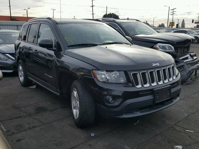 1C4NJCBA6ED642748 - 2014 JEEP COMPASS SP BLACK photo 1