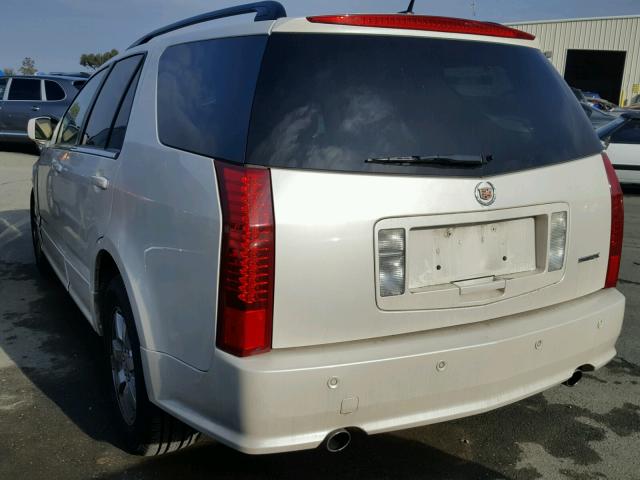 1GYEE637190111876 - 2009 CADILLAC SRX WHITE photo 3