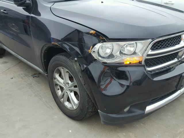 1D4SD4GT8BC630082 - 2011 DODGE DURANGO CR BLACK photo 9