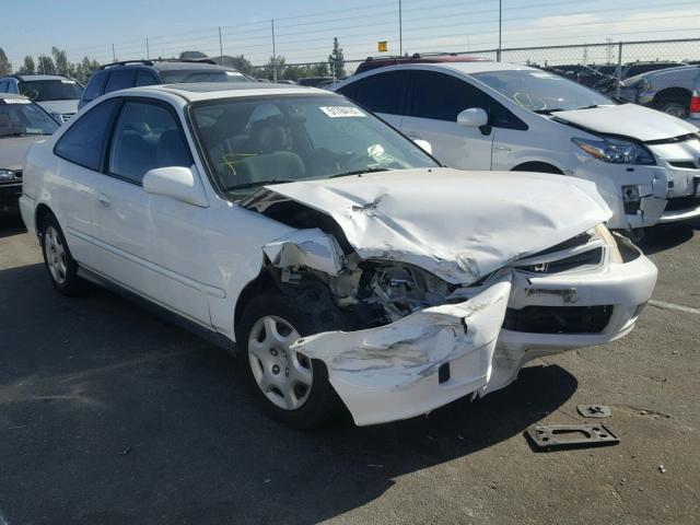 1HGEJ8241YL117552 - 2000 HONDA CIVIC EX WHITE photo 1