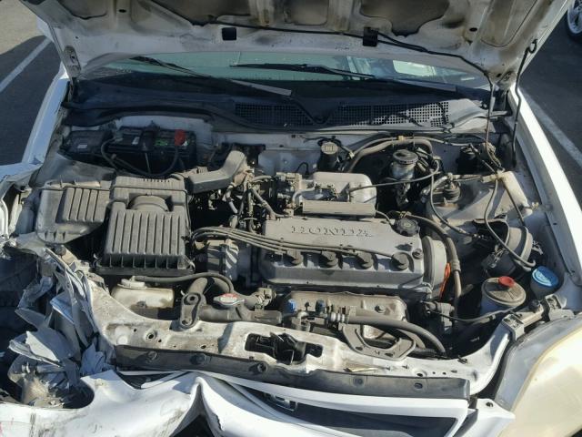 1HGEJ8241YL117552 - 2000 HONDA CIVIC EX WHITE photo 7