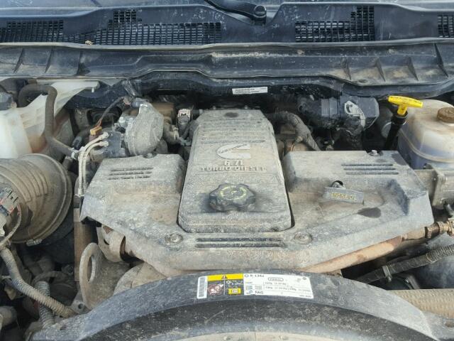 3C63R3JL7FG616707 - 2015 RAM 3500 LARAM SILVER photo 7