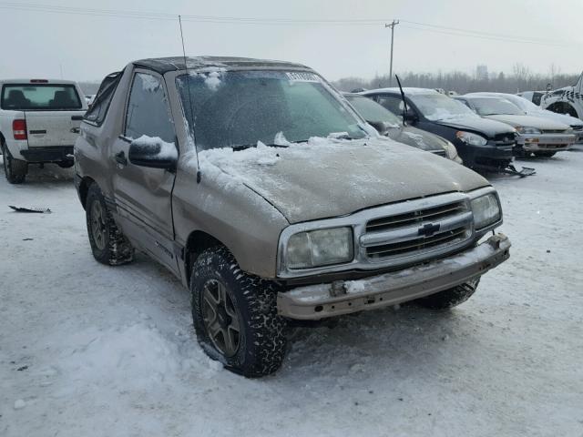 2CNBJ18C026950522 - 2002 CHEVROLET TRACKER TAN photo 1