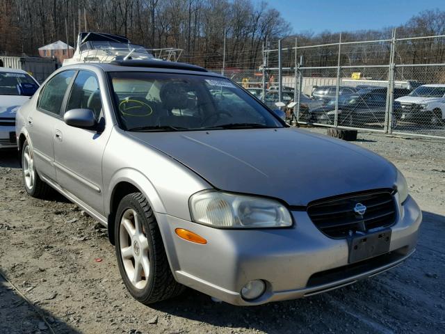 JN1CA31AX1T104761 - 2001 NISSAN MAXIMA GXE GRAY photo 1