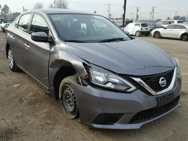 3N1AB7AP9GL667958 - 2016 NISSAN SENTRA S CHARCOAL photo 1