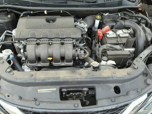 3N1AB7AP9GL667958 - 2016 NISSAN SENTRA S CHARCOAL photo 7