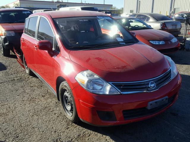 3N1BC1CP3AL416825 - 2010 NISSAN VERSA S RED photo 1