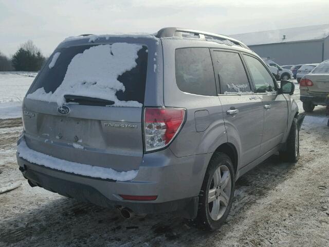 JF2SH6DC1AH796996 - 2010 SUBARU FORESTER 2 SILVER photo 4