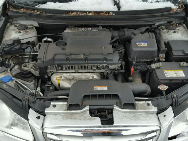 KMHDU4AD3AU190008 - 2010 HYUNDAI ELANTRA BL SILVER photo 7