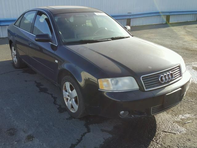 WAUJT64B23N009619 - 2003 AUDI A6 3 BLACK photo 1