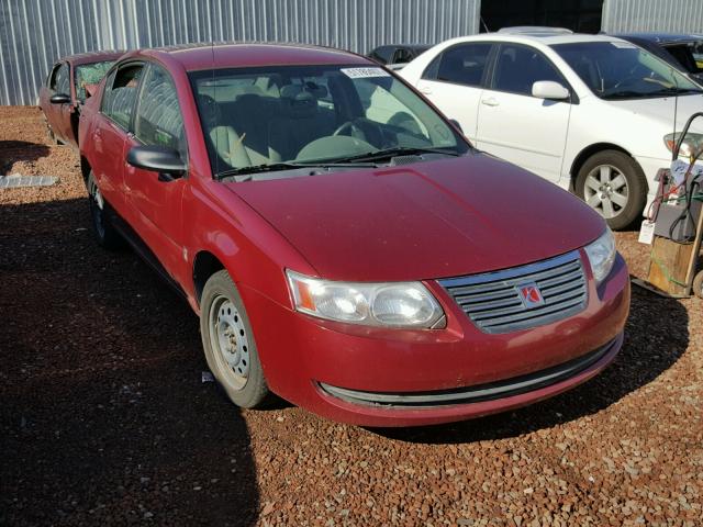 1G8AJ55F07Z138410 - 2007 SATURN ION LEVEL RED photo 1