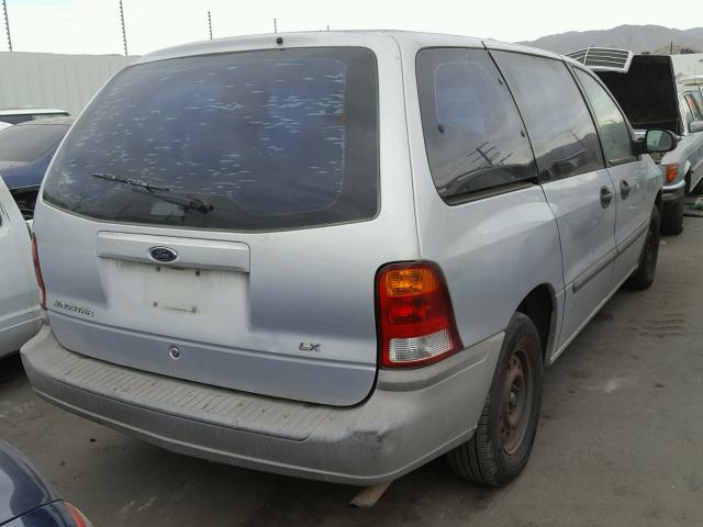 2FMZA51411BA02726 - 2001 FORD WINDSTAR L SILVER photo 4