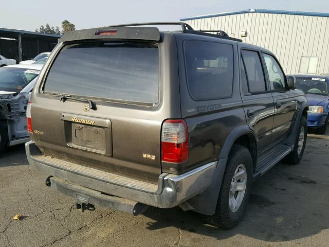 JT3GN86R0V0044757 - 1997 TOYOTA 4RUNNER SR BROWN photo 4